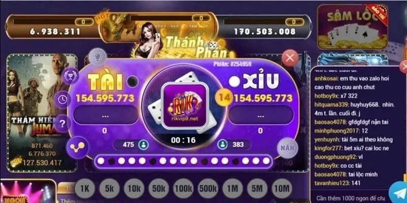 Những lựa chọn nổi bật tại Tài xỉu Rikvip mà người chơi mới nên biết 