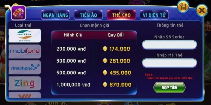 Khi giao dịch anh em hãy cung cấp đúng nội dung chuyển khoản