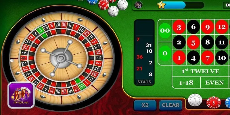 Roulette được chia thành nhiều cửa cược khác nhau